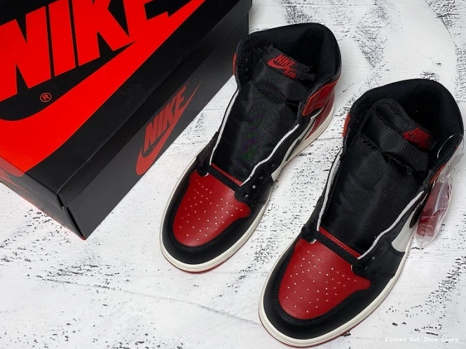 Kick Theory Bred 555088-610 1 Toe OG Jordan Air Retro High 0714